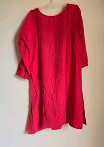 Elegant Pink Embroidered Kurta