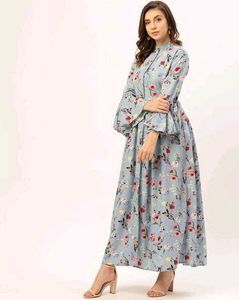 Floral Print Maxi Dress