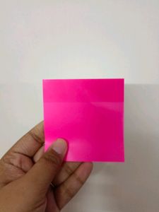 Pink Transparent Sticky Notes