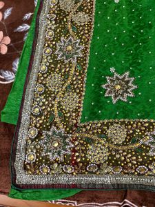 bridal /wedding saree with blouse