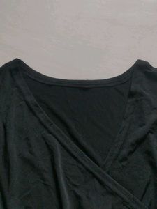 Black Wrap Dress