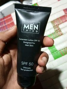 THE MEN THING SunScreen Lotion