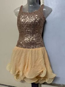 Pintrest padded flared Sparkly Party Dress
