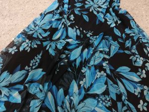 Black Floral Asymmetrixal Pinterest dress