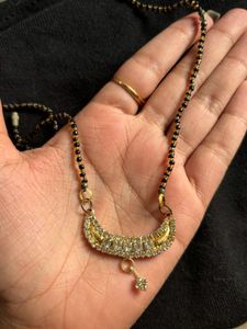 AD Studded Mangalsutra