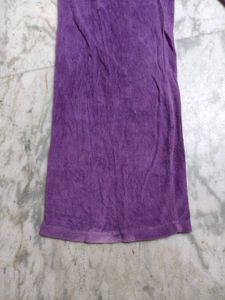 Purple Velour Lounge Pants