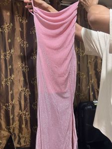 Pink Shimmering Dress