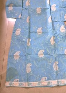 Kurta  Pant  Set Pure Cotton  Printed.