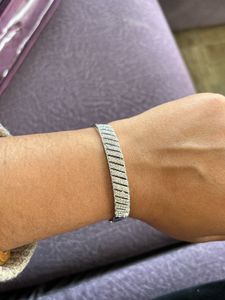 Oval Silver Bracelet