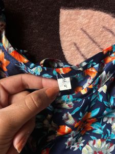 Floral Print Maxi Dress