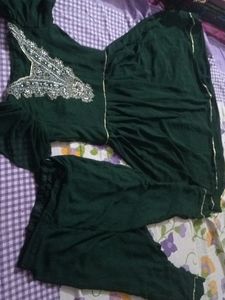 Georgette Anarkali With Pant