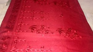 Elegant Maroon Saree