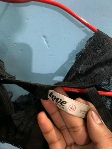 love brand Black Lace Bra