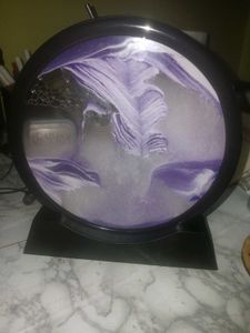 Moving Sand Art, Purple