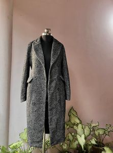Elegant Grey Trench Coat