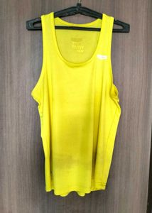 Gym Vest Yellow