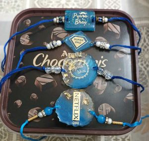 Handmade Rakhi Set for Brothers