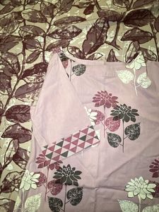 Floral Print Kurta