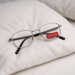 Stylish Silver Frame Glasses