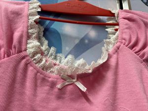 Pink Daily Wear Korean Style Top
