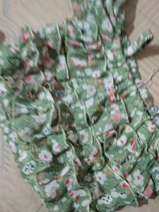 Baby Girl Dress Top Scart Danim Scart With Fancy Top