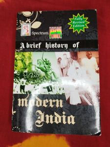 Spectrum Modern India History Book
