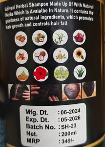 Adivasi Hair Oil And Shampoo Combo