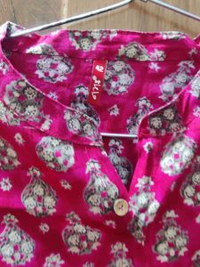 Floral Print Kurta
