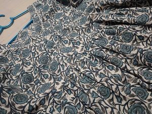Floral Print Short Kurti