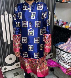 Blue Printed Kurta