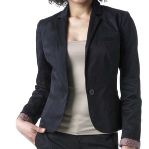 Black Casual Blazer