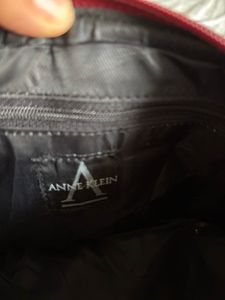Red Leather Pouch