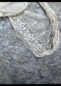 Bunch Of Imported Net Dyeable Lace