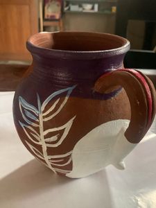 Painted Pot For Sale