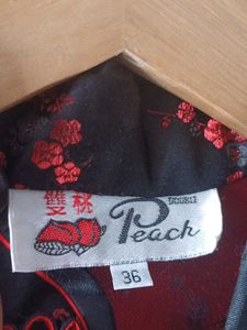 Chinese Mandarin Collar Silk Satin Top