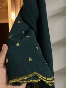 Emerald Green Embroidered Salwar Kameez