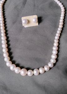 Channel Pearl Necklaces