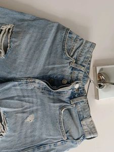 Ripped Light Wash Jeans