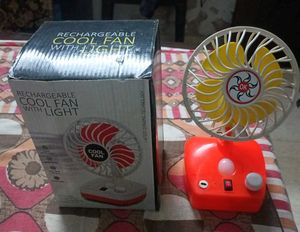 Rechargeable Small Table Fan