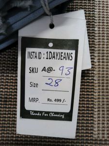 A@93 Size-28 Bootcut Jeans