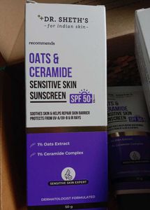 Dr. Seth's Oats And Ceramide sunscreen