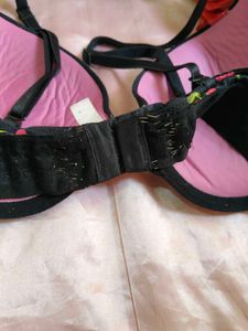 Cute Cherry Print Bra