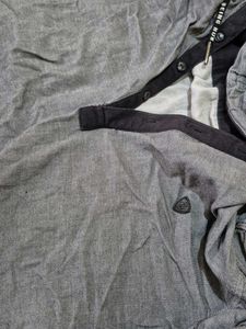 Men's Grey Casual Shirt