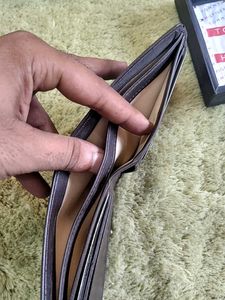 Tommy Hilfiger Brown Leather Wallet