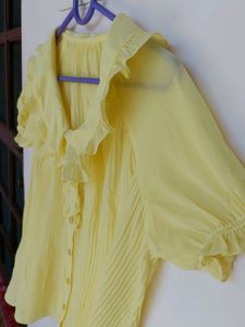 Lemon Yellow 🟡 Top For Women