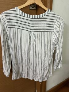 Striped Latin Quarters Top