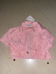 Striped Crop Top
