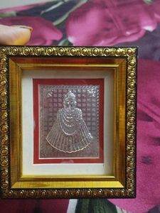 999 Silver Shyam Baba Frame