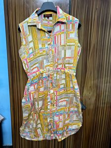 Colorful Sleeveless Dress