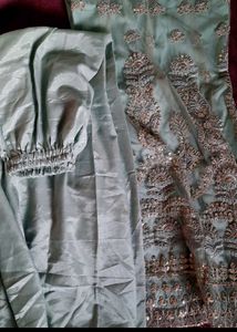 Anarkali Suit And Plazo Set